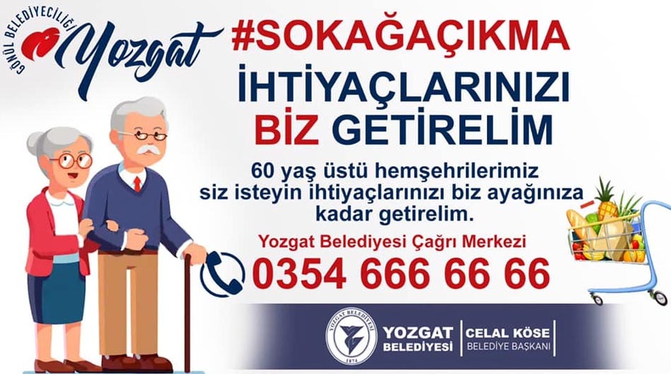 Yozgat Belediyesi, koronavirüs hastalığına karşı ilde yaptığı dezenfekte çalışmalarının yanı