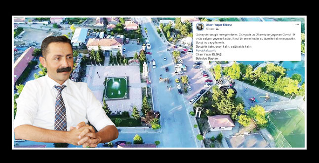 Tüm dünyayı kasıp kavuran koronavirüs (COVİD-19) tedbirleri kapsamında beldeyi baştan