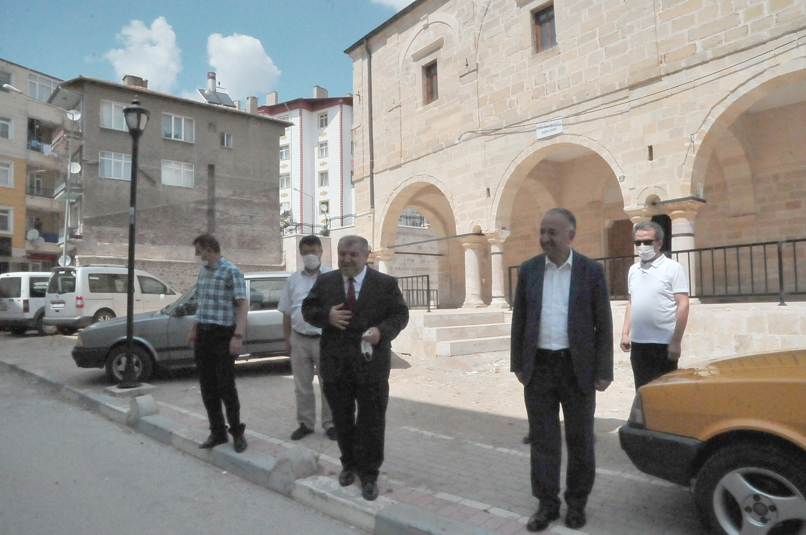 Sivas Vakıflar Bölge Müdürü Cemal Karaca, Yozgat’ta tadilatta olan Fatih