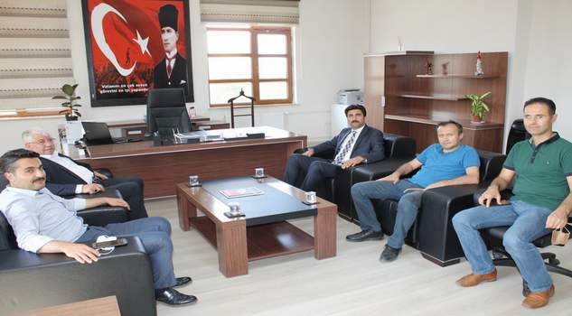 Yozgat İl Milli Eğitim Müdürü Yusuf Yazıcı, beraberinde İl Milli