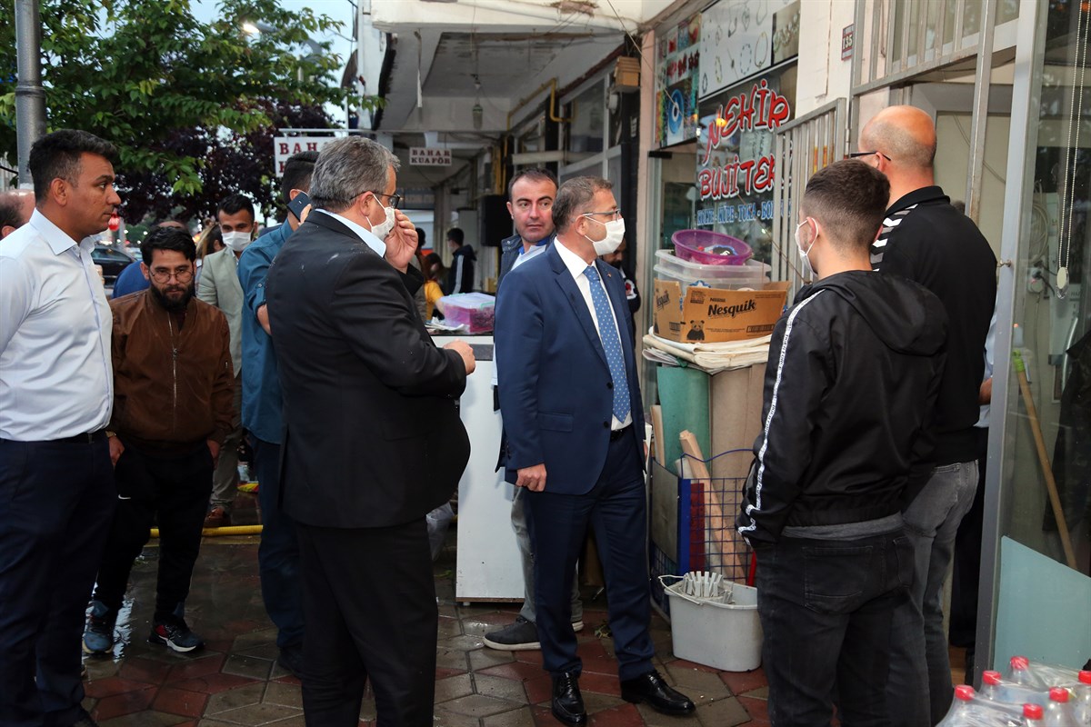 Yozgat Valisi Ziya Polat ve Belediye Başkanı Celal Köse ile