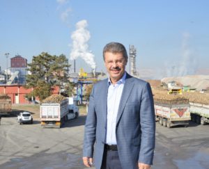 Kayseri Pancar Ekicileri Kooperatifi Yönetim Kurulu Başkanı Hüseyin Akay yaptığı