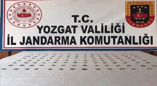 Yozgat'ın Çayıralan ilçesinde Selçuklu dönemine ait olduğu değerlendirilen 97 adet