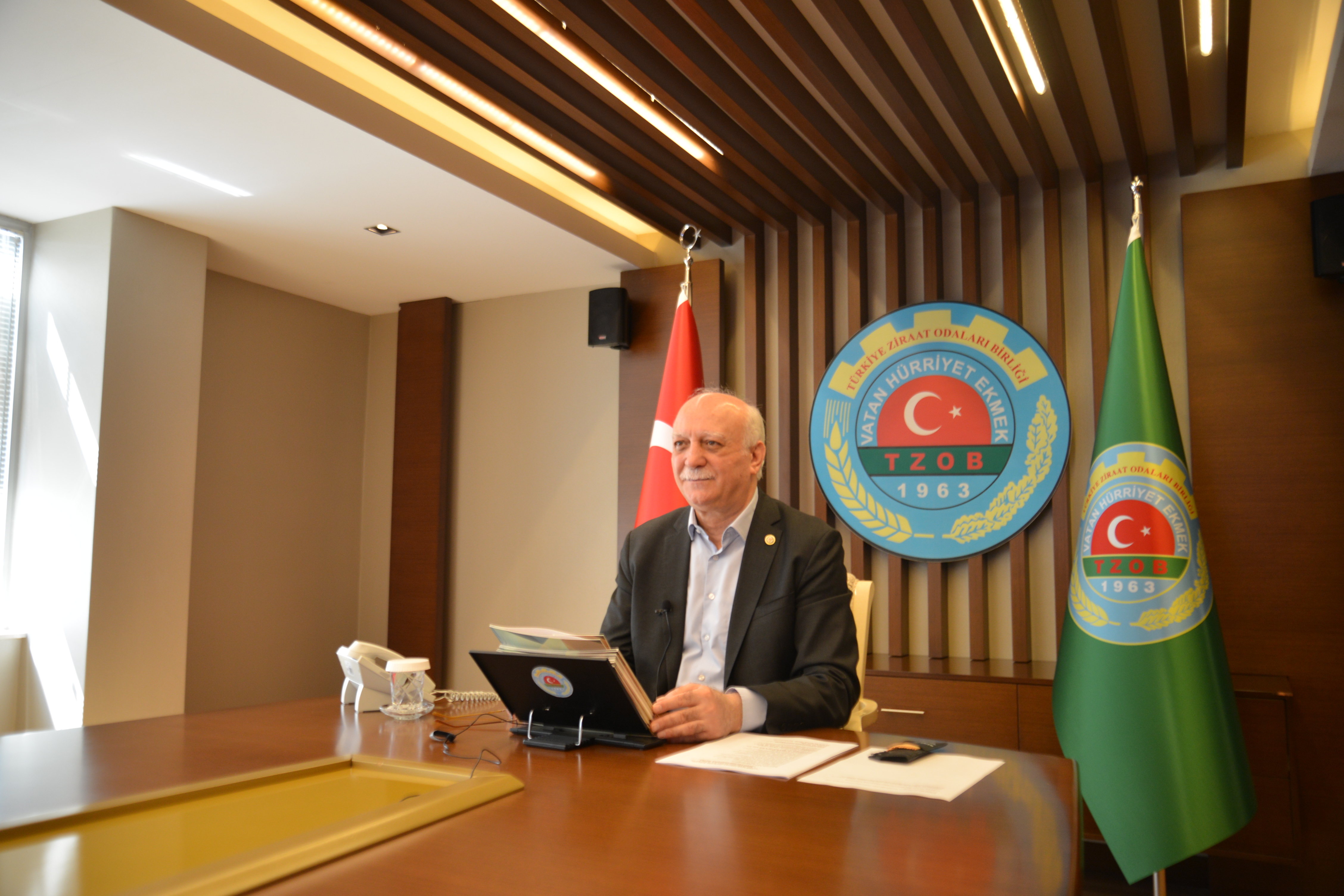 Türkiye Ziraat Odaları Birliği (TZOB) Genel Başkanı Şemsi Bayraktar, bu