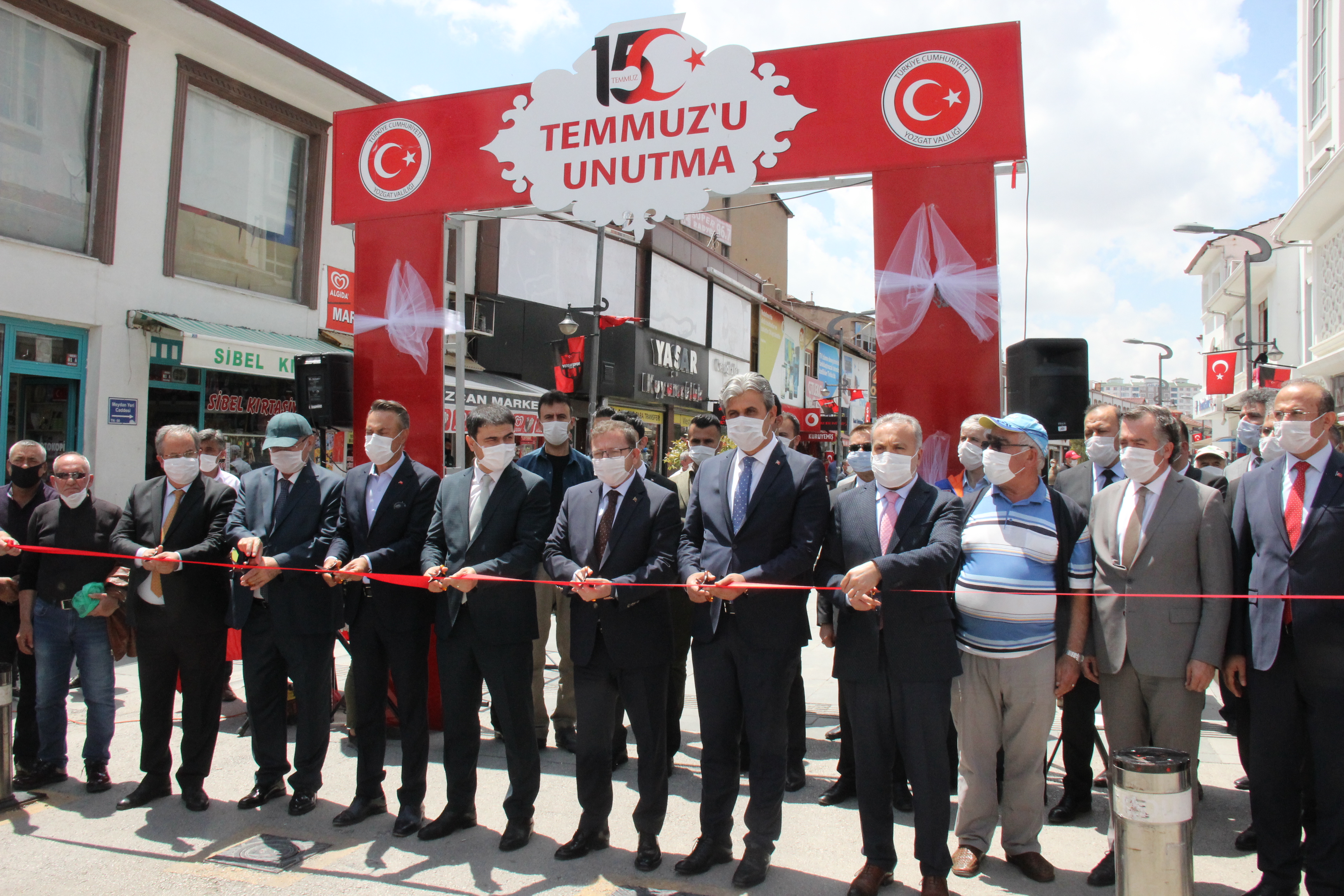15 Temmuz Demokrasi ve Milli Birlik Günü etkinlikleri kapsamında Sarraflar