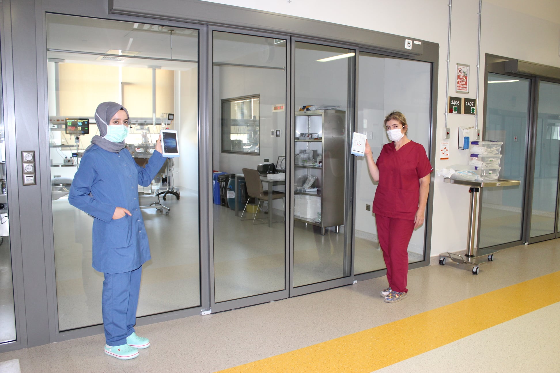 Yozgat Şehir Hastanesinde yoğun bakım ünitesinde tedavi görmekte olan hastalar