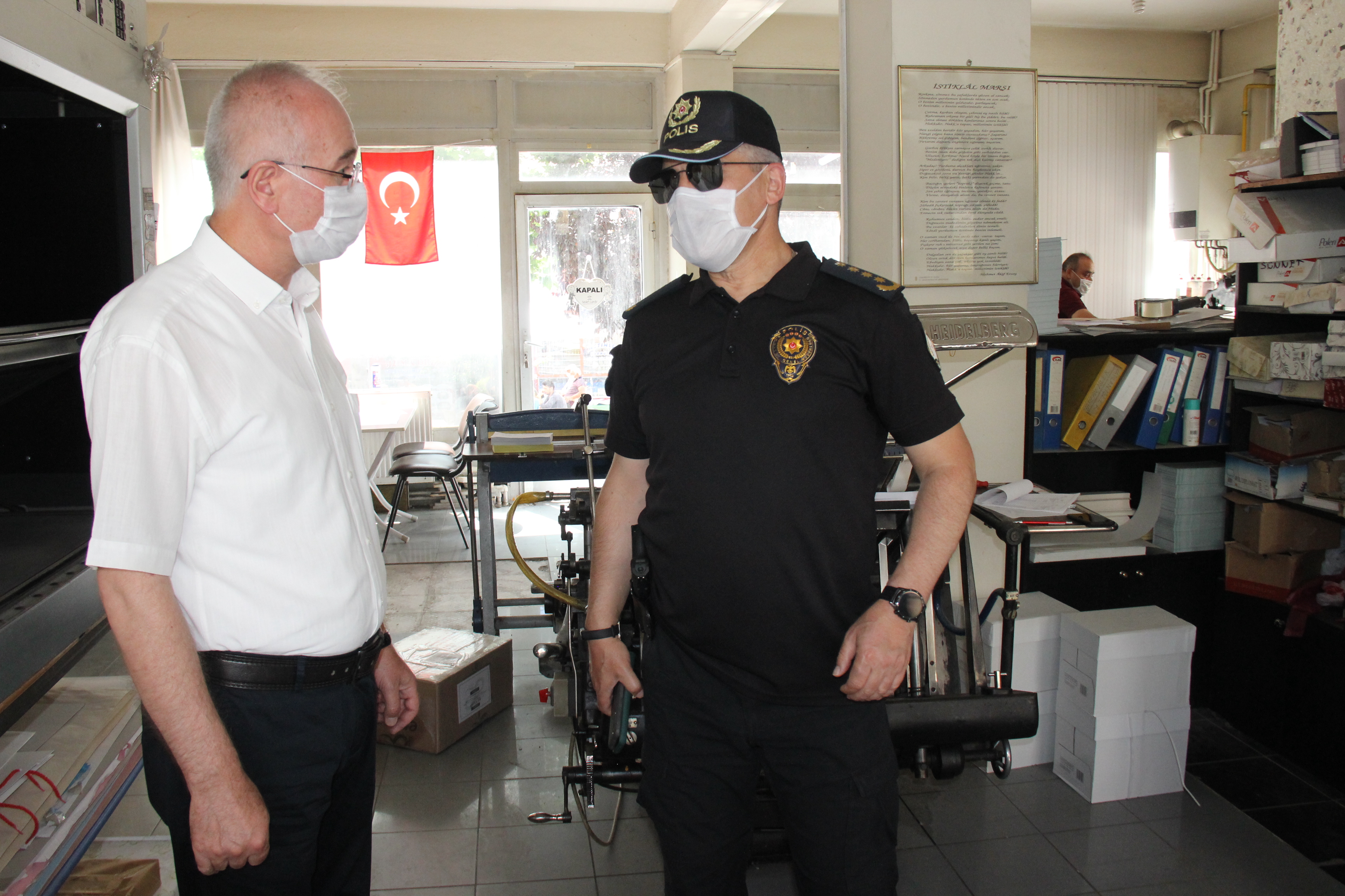 İçişleri Bakanlığı tarafından yayımlanan genelge ile ülke genelinde olduğu gibi