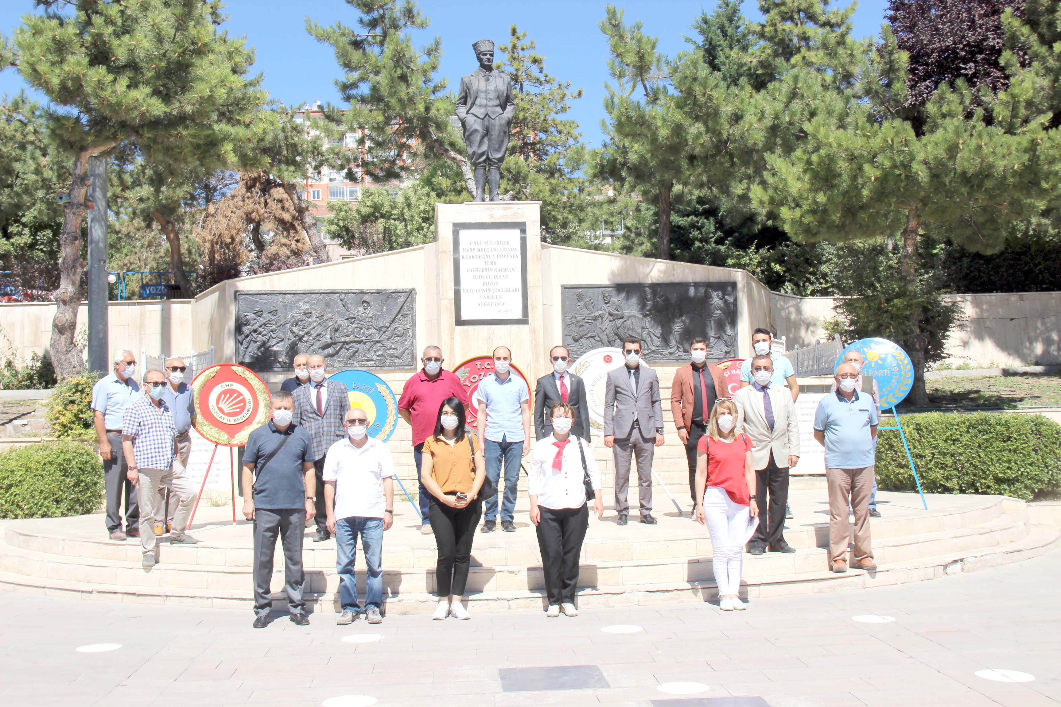 Cumhuriyet Halk Partisi Yozgat İl Başkanlığı tarafından 30 Ağustos Zafer