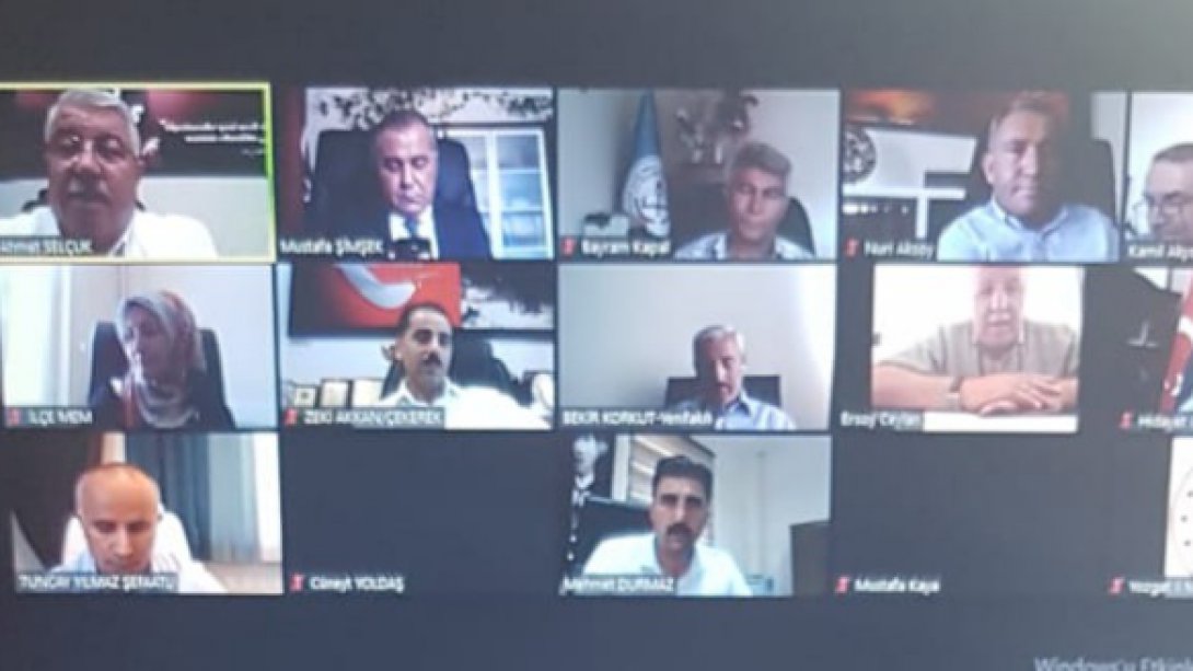 Yozgat İl Milli Eğitim Müdürü Yusuf Yazıcı başkanlığında İlçe Milli