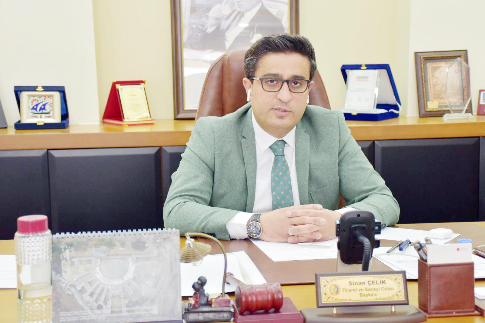 Ticaret ve Sanayi Odası Başkanı Sinan Çelik, Yozgat’ta bulunan ulusal