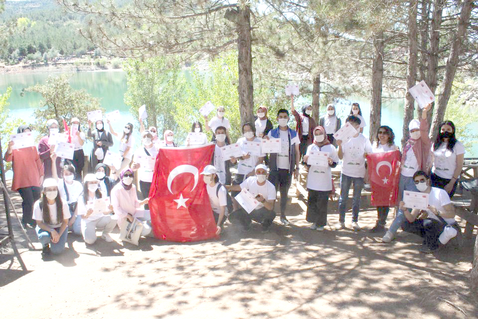 Sorgun Gençlik Derneği tarafından Yozgat Çamlığı Milli Parkında "30 Ağustos