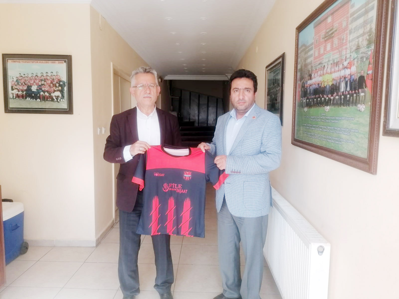 Yozgatspor 1959 FK Başkanı Dr. Kazım Arslan uzun yıllar sonra
