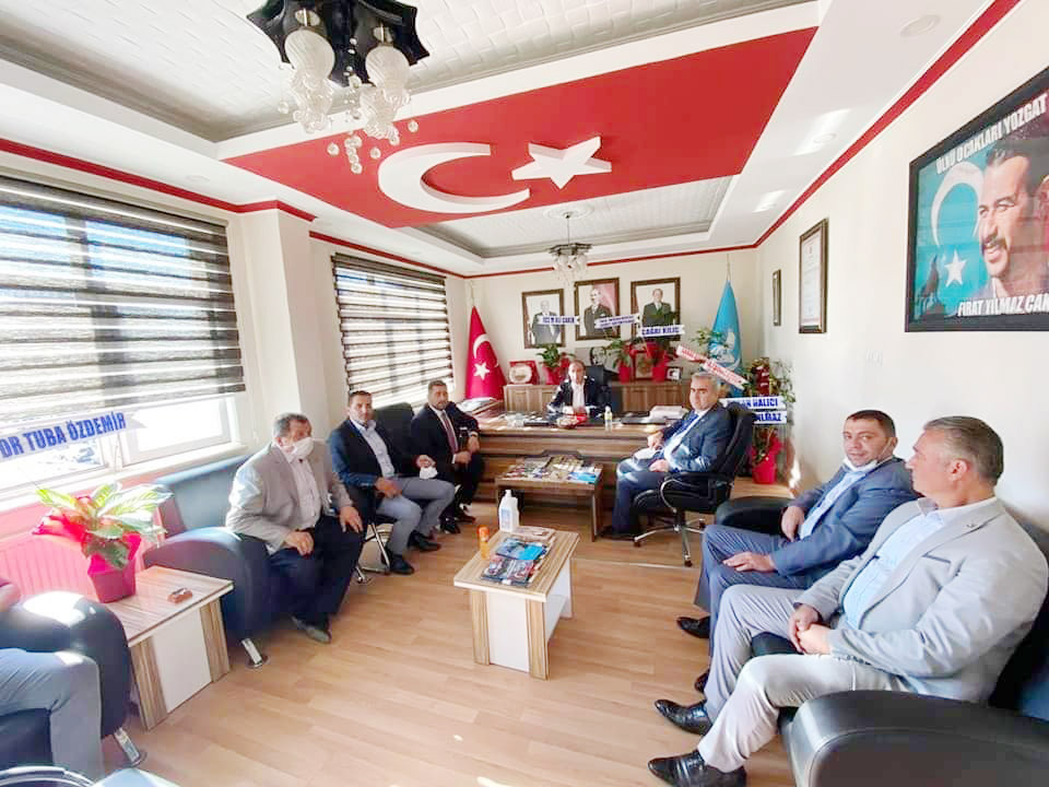 Yozgat Ülkü Ocakları Başkanlığına atanan İrfan Şahbaz’a hayırlı olsun ziyaretleri