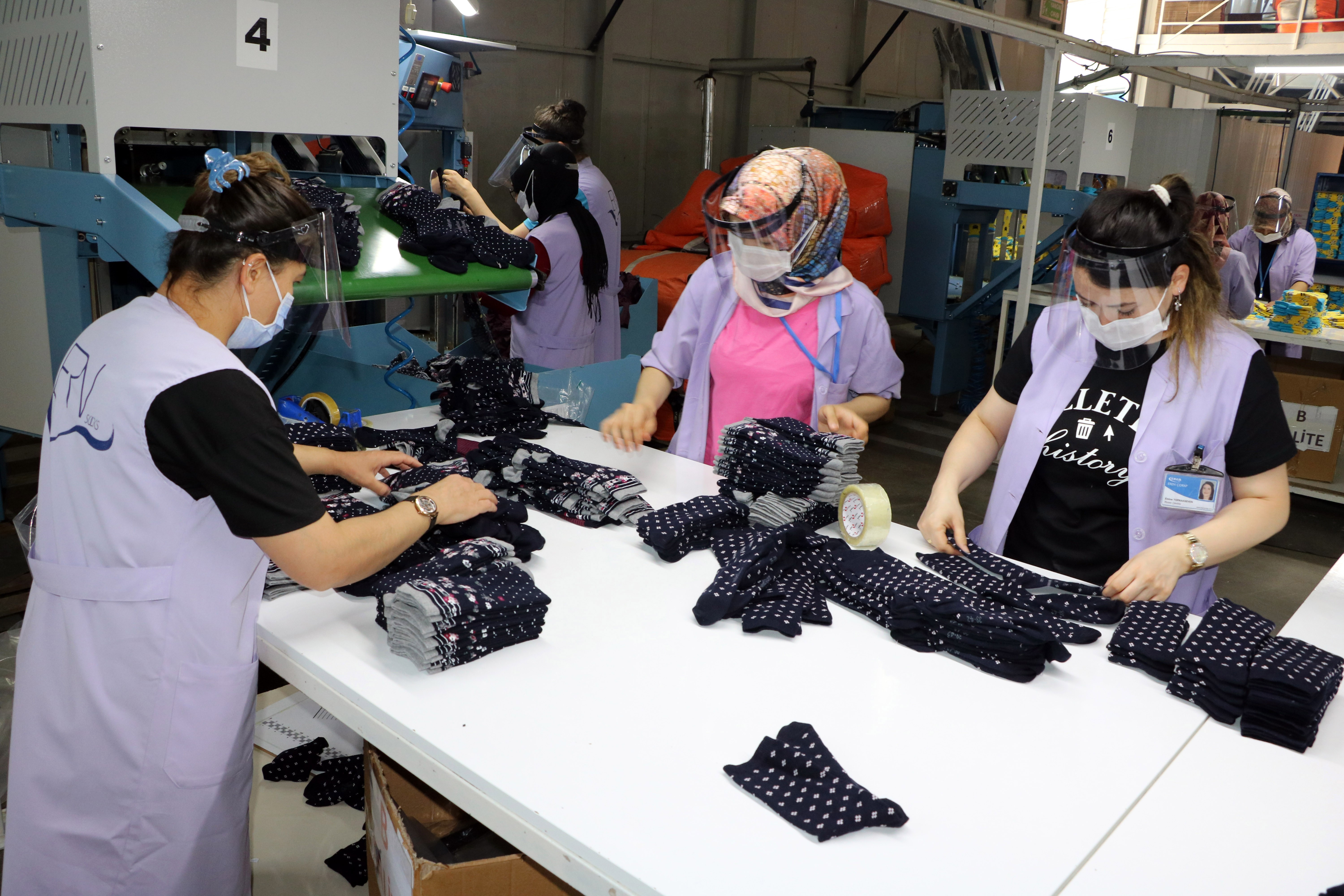 Yozgat Organize Sanayi Bölgesi'nde faaliyet gösteren bir tekstil fabrikası, Avrupa