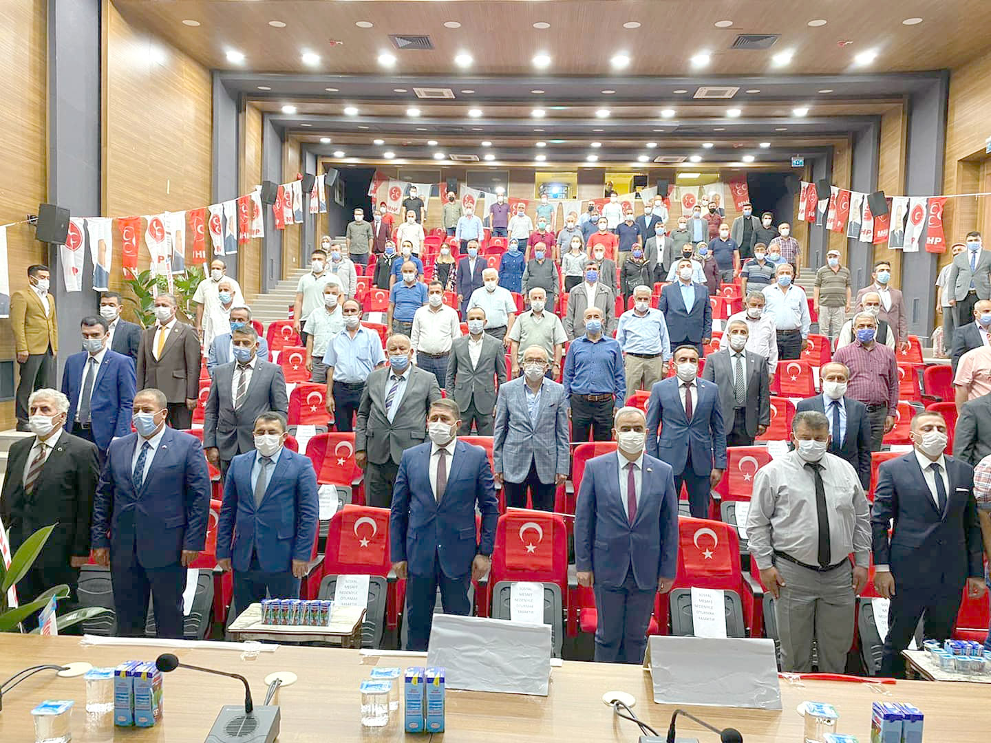 MHP Akdağmadeni İlçe Başkanlığı kongresinde mevcut başkan Adem Alıç tek