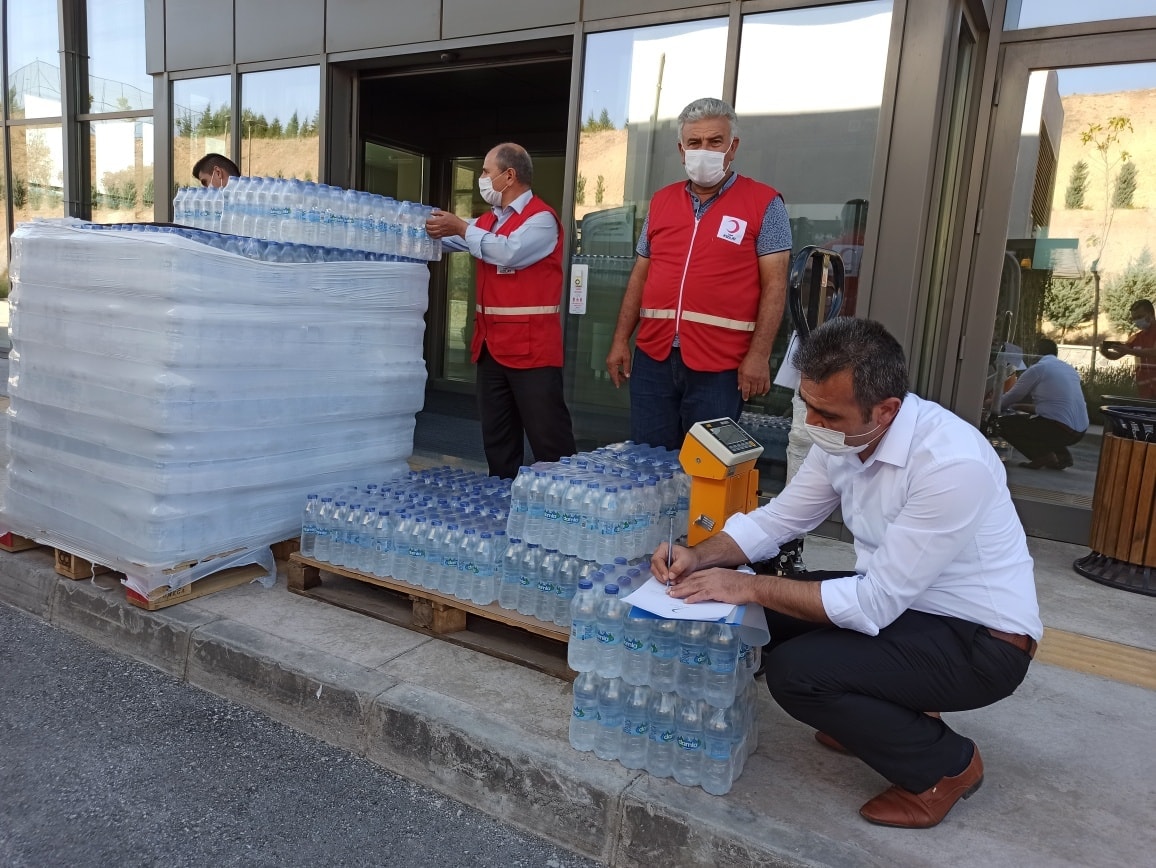 Türk Kızılayı Yozgat Şube Başkanlığı Yozgat Şehir Hastanesi’nde tedavi gören
