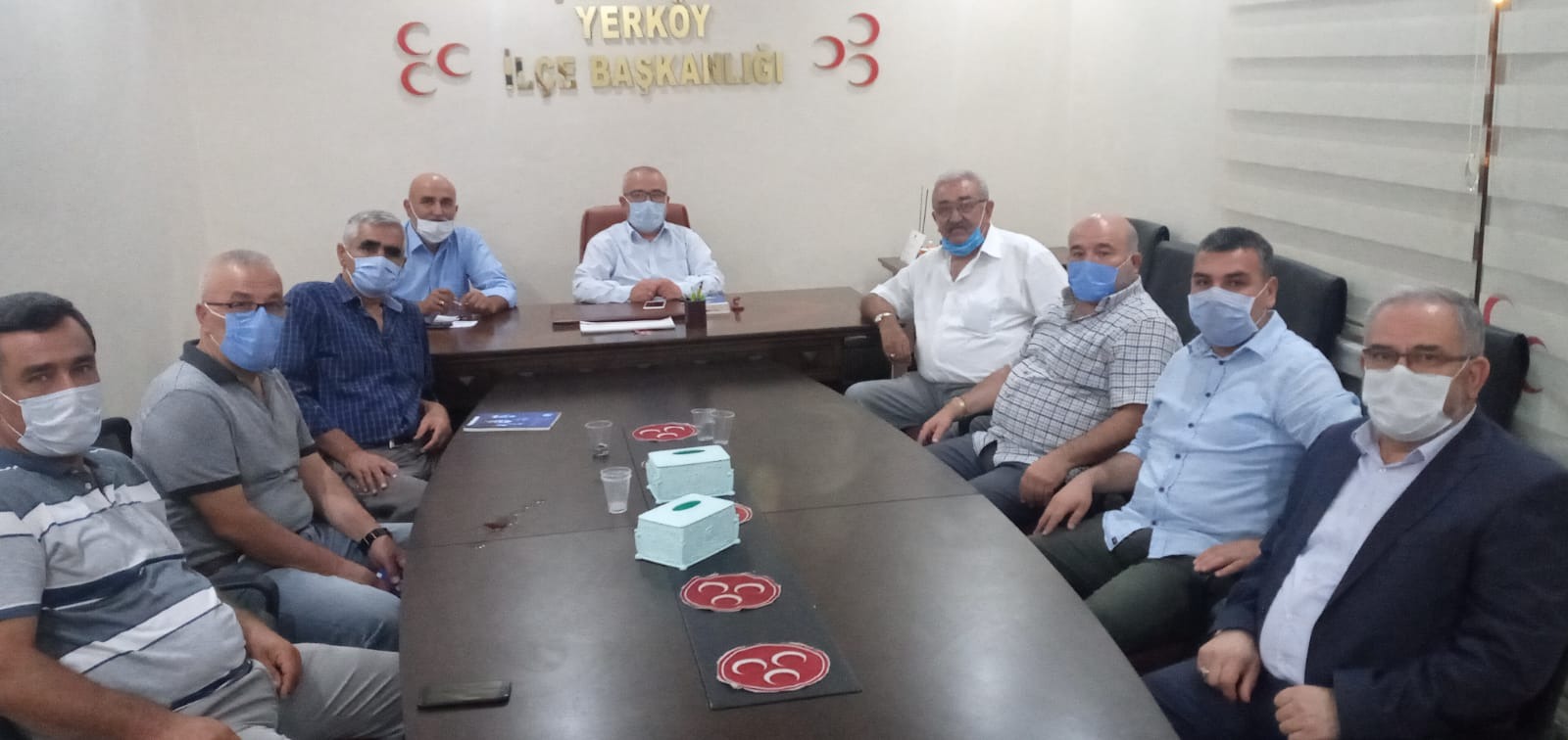 Milliyetçi Hareket Partisi (MHP) Yerköy İlçe Başkanlığı kongresi yapıldı. Mevcut