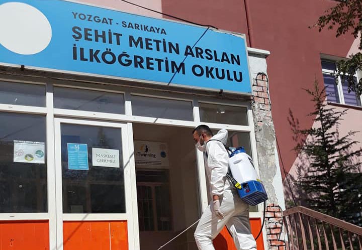 Sarıkaya İlçesinde Yüz yüze başlayacak eğitim-öğretim yılı için merkez ve