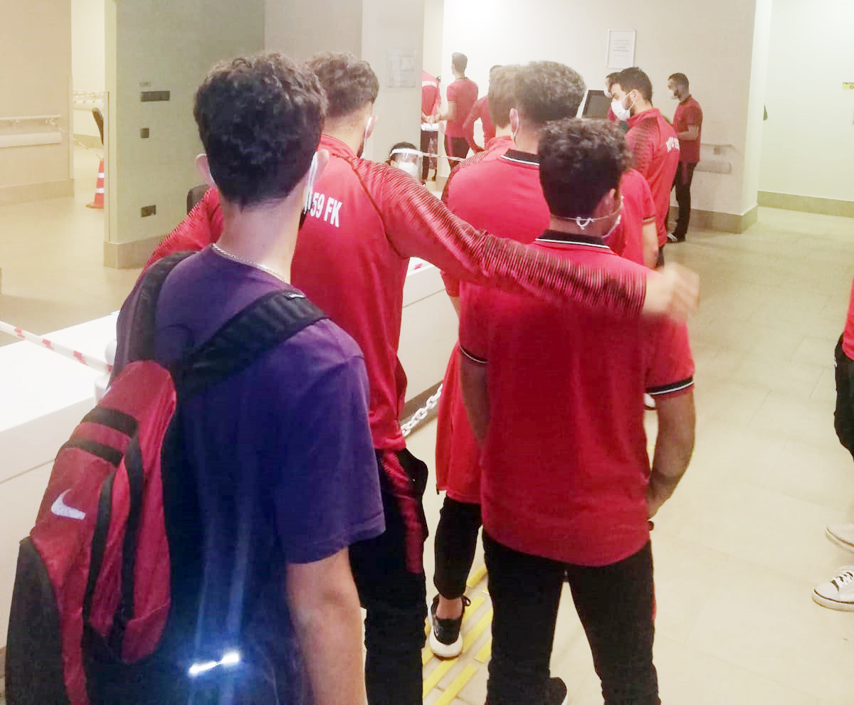 Yozgatspor, ikinci hazırlık kampını yapacağı Bolu'ya kalabalık bir kafileyle hareket