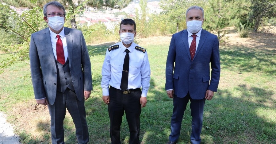 Yozgat Bozok Üniversitesi Rektörü Prof. Dr. Ahmet Karadağ beraberinde Rektör