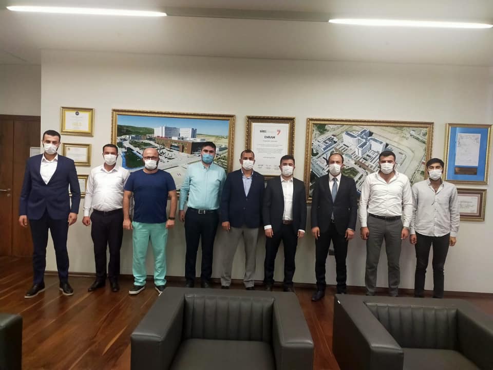 Yozgat Ülkü Ocakları Başkanı İrfan Şahbaz ve yönetim kurulu üyeleri