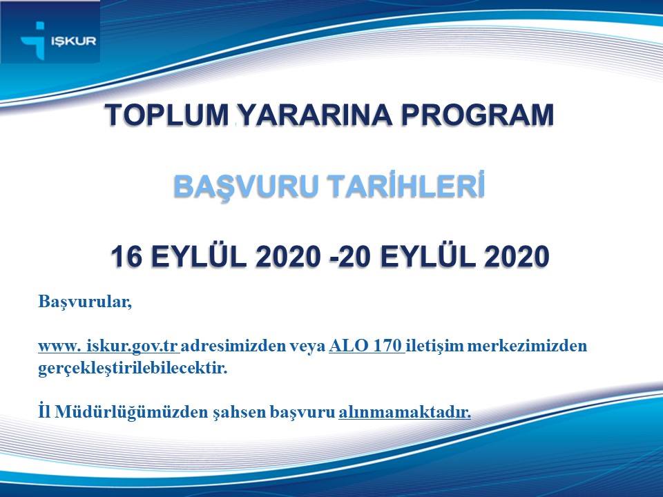 İşkur Yozgat İl Müdürlüğü, il ve ilçe okullarında Toplum Yararına