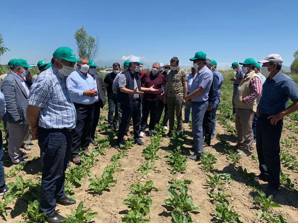 Kayseri Pancar Ekicileri Kooperatifi Yönetim Kurulu Başkanı Hüseyin Akay, yaklaşan