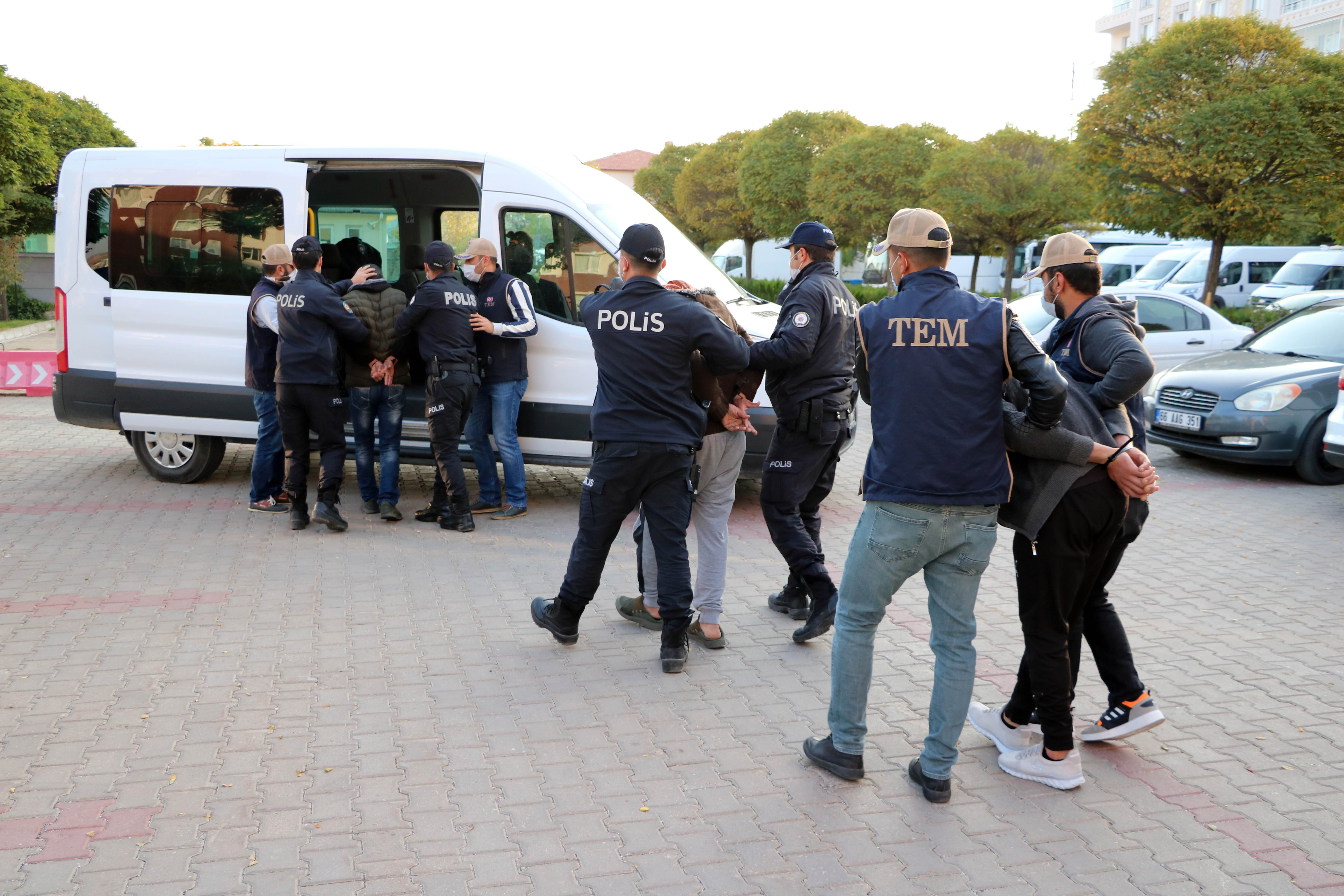 Yozgat’ta DEAŞ terör örgütüne yönelik düzenlenen operasyonda gözaltına alınan Irak