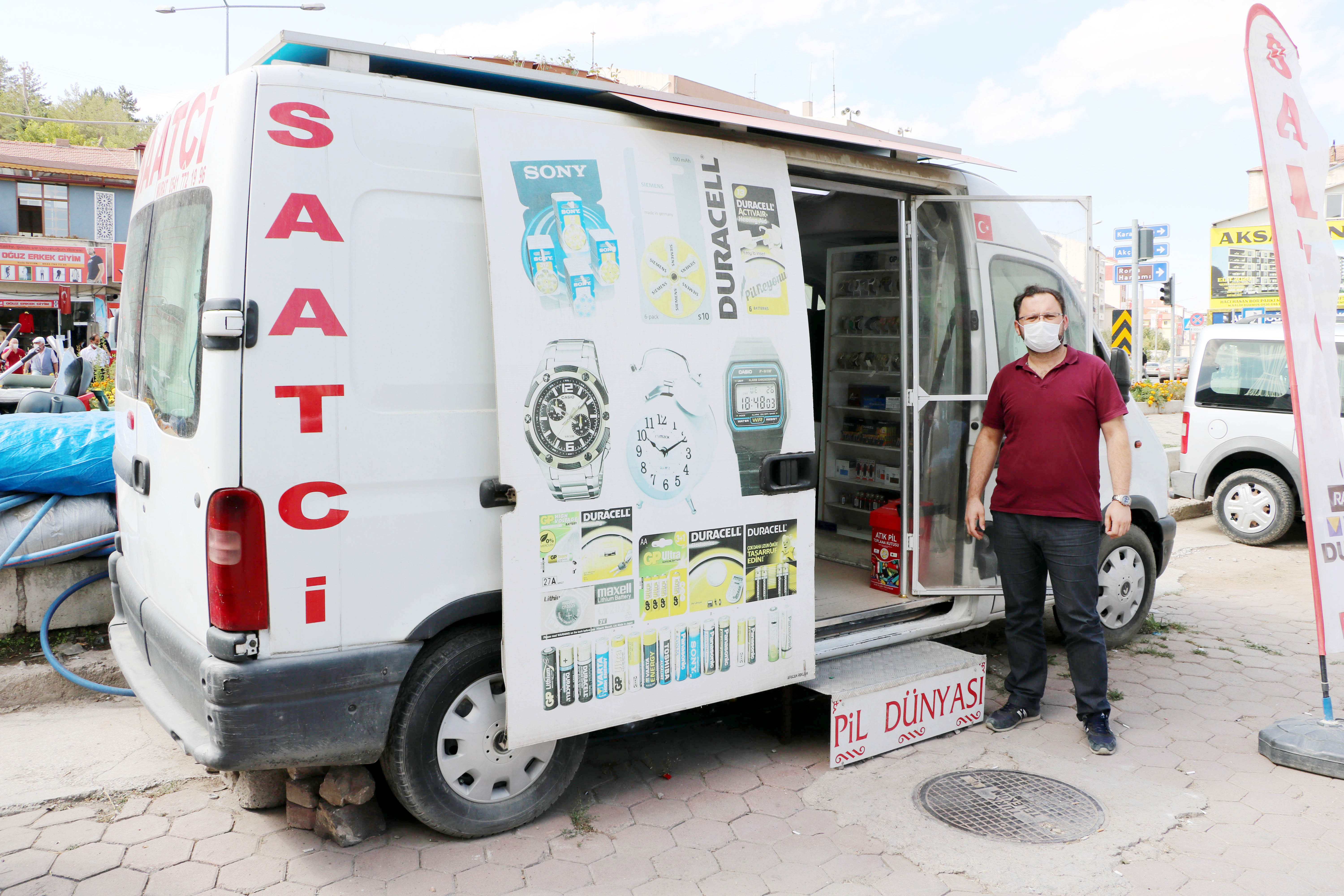 Sarıkaya ilçesinde artan kiralara karşın ilginç bir çözüm geliştiren saat