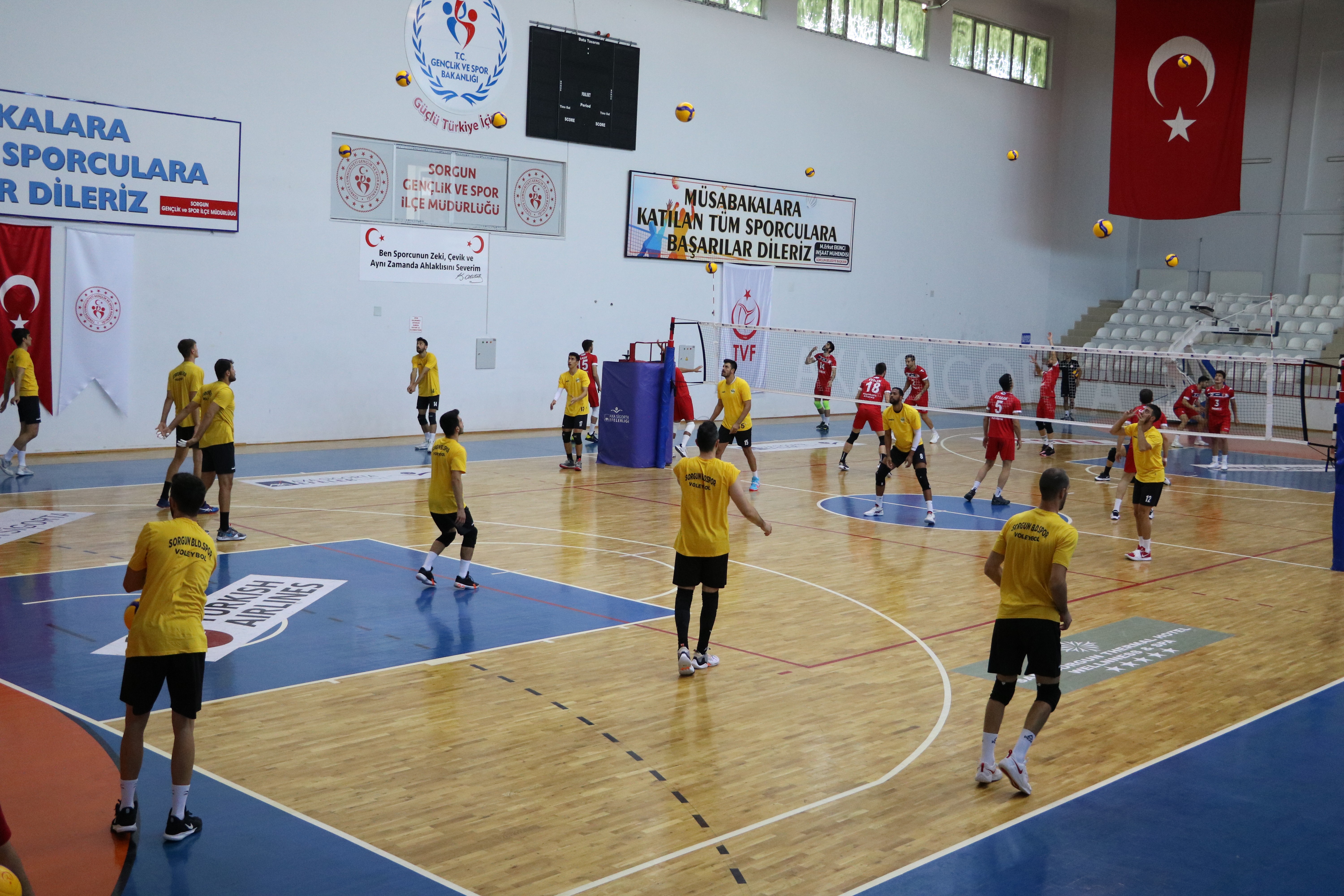 AXA Sigorta Efeler Ligi ekiplerinden Sorgun Belediyespor’da 3 oyuncunun korona