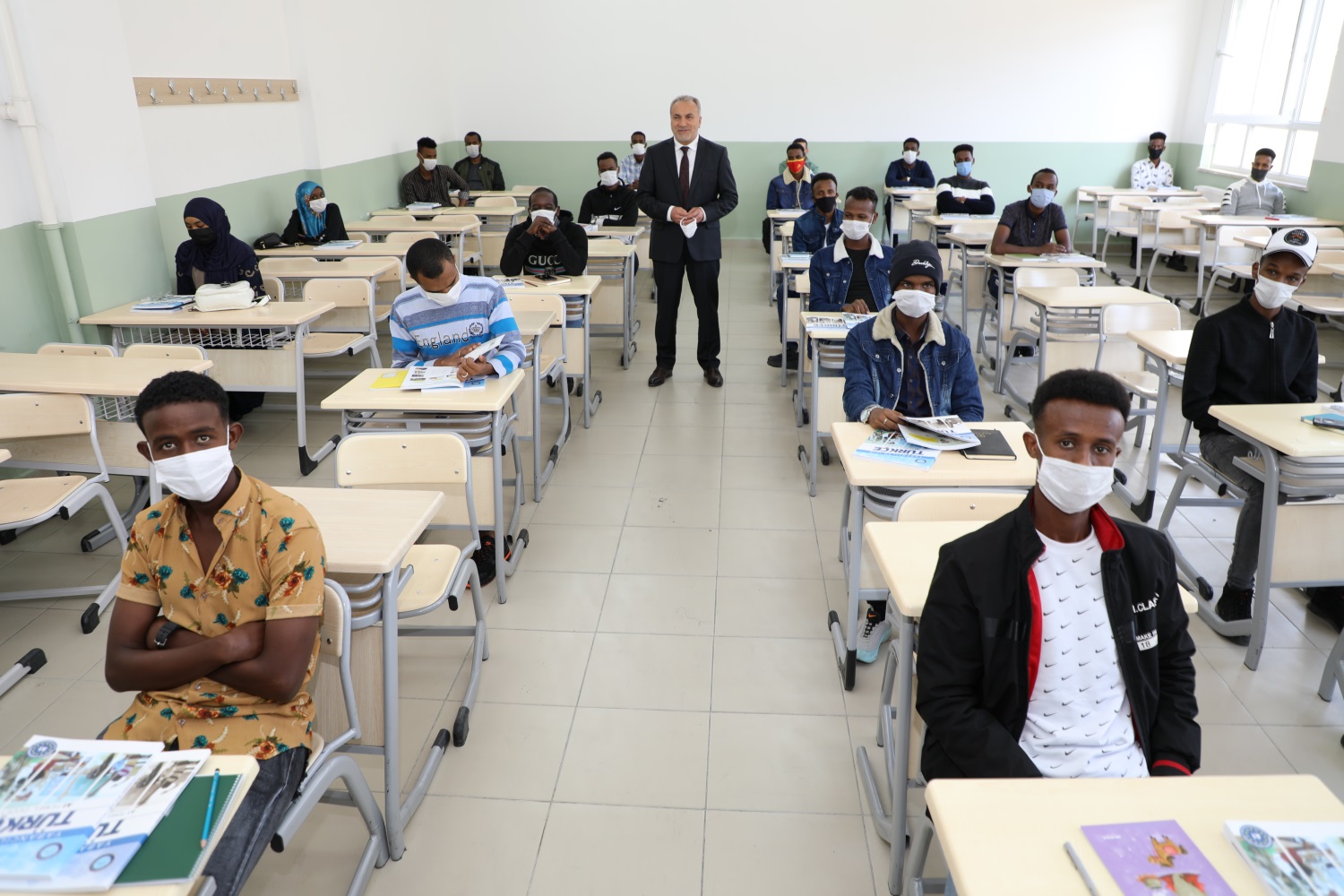 Yozgat’a Bozok Üniversitesinde öğrenim için gelen uluslararası öğrenciler 9 ay