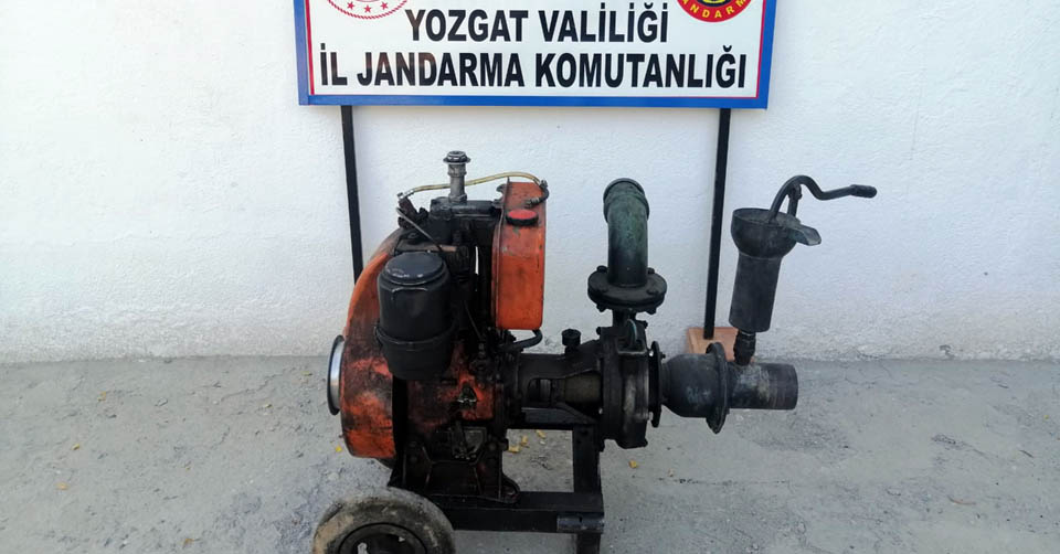 Yozgat İl Jandarma Komutanlığı ekipleri tarafından Sarıkaya ilçesinde düzenlenen uyuşturucu