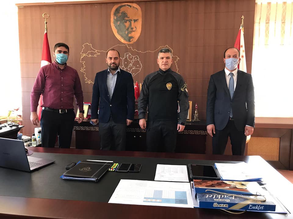 Yozgat Ülkü Ocakları İl Başkanı İrfan Şahbaz beraberinde Ülkü Ocakları