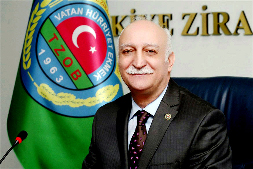 Türkiye Ziraat Odaları Birliği (TZOB) Genel Başkanı Şemsi Bayraktar, tarımda