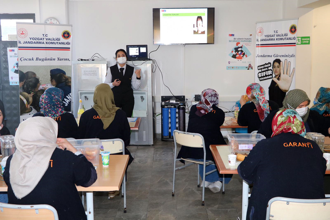 Yozgat İl Jandarma Komutanlığı, Aile İçi Şiddetle Mücadele ve Çocuk