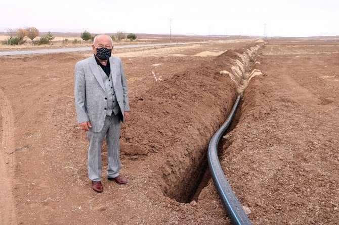 Yozgat'ın Boğazlıyan ilçesine bağlı Devecipınar köyü Muhtarı Ahmet Ünalar, köylerinde