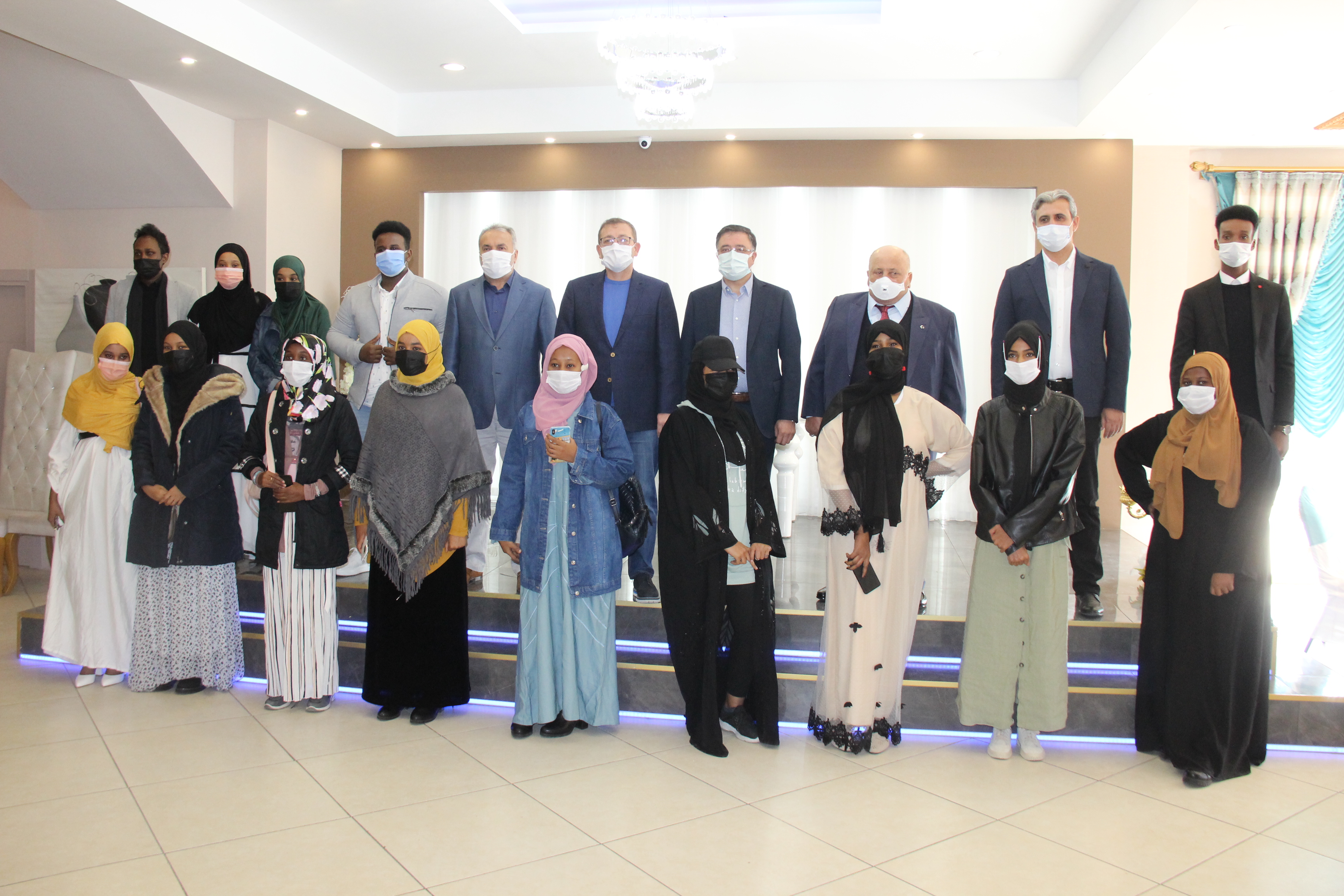 Yozgat’a üniversite öğrenimi için gelen uluslararası öğrenciler için tanışma toplantısı