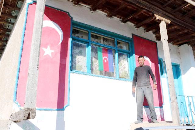 Azerbaycan’ın Ermenistan’a karşı elde ettiği zaferi kutlayan Yozgat’ın İnceçayır köyü