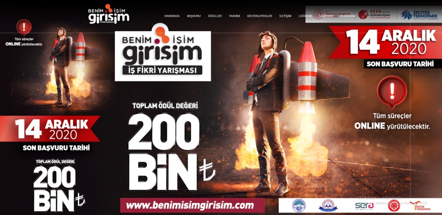 Orta Anadolu Kalkınma Ajansı (ORAN) ve Erciyes Teknopark koordinasyonunda, Bozok