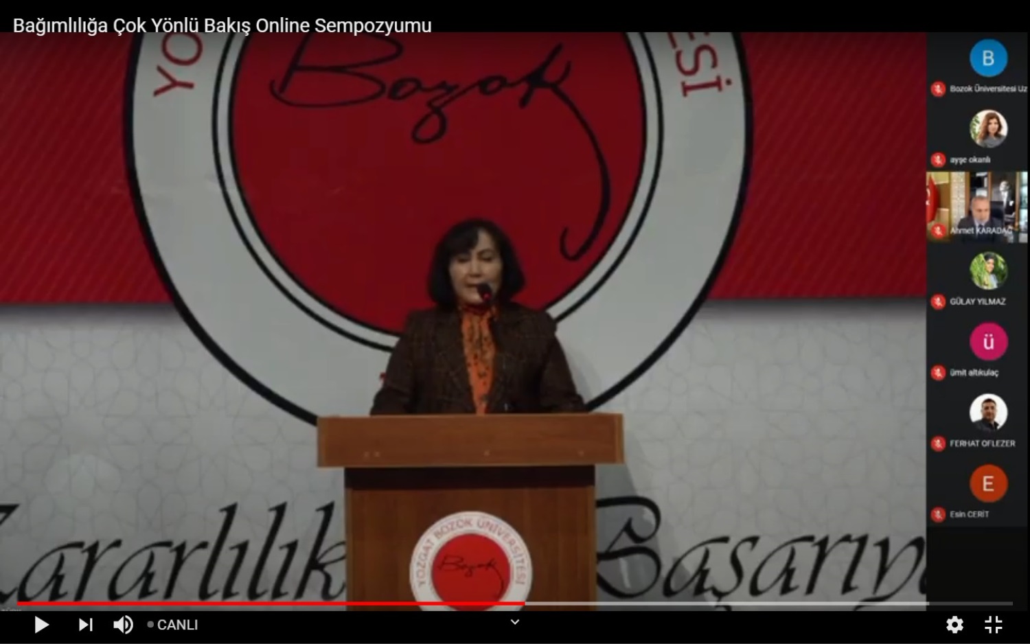 Yozgat Bozok Üniversitesi Sağlık Bilimleri Fakültesi tarafından “Bağımlılığa Çok Yönlü