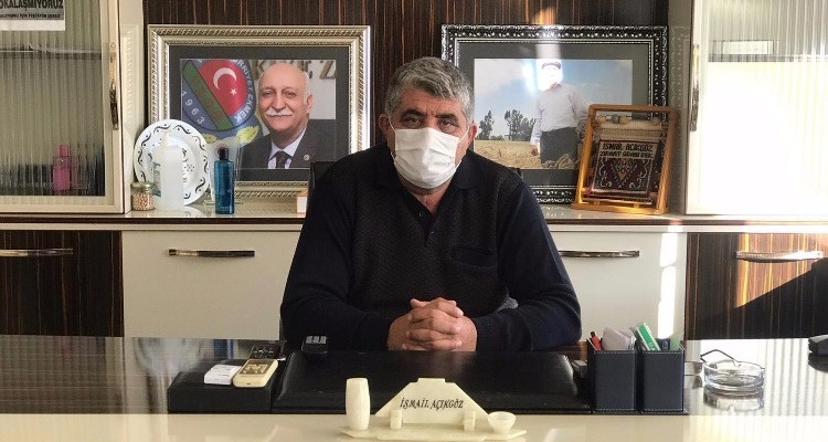 Yozgat Ziraat Odası Başkanı İsmail Açıkgöz Geçtiğimiz ay fiyatı belirlenen