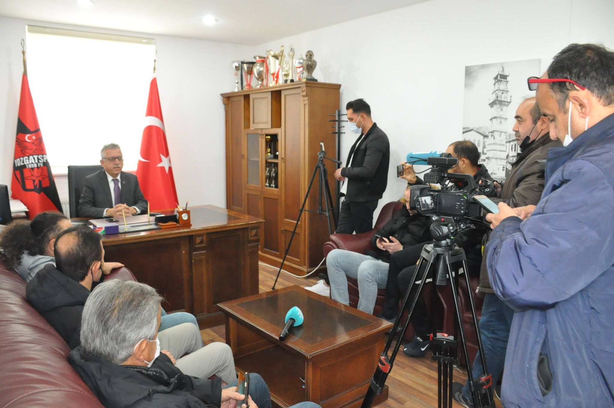 Yozgatspor 1959 FK Kulübü Başkanı Kazım Arslan, takımın durumu ve