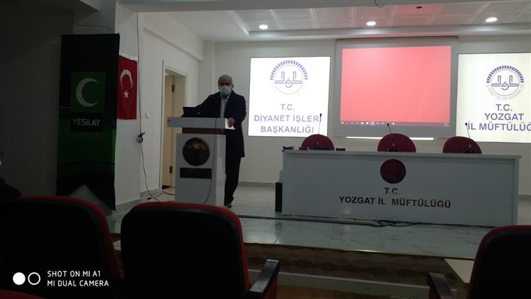 Yozgat İl Müftülüğü ve Yeşilay işbirliği ile Bağımlılıkla Mücadele eğitim