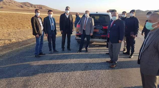 Yozgat Valisi Ziya Polat, Yerköy İlçesine bağlı grup köy yolarında