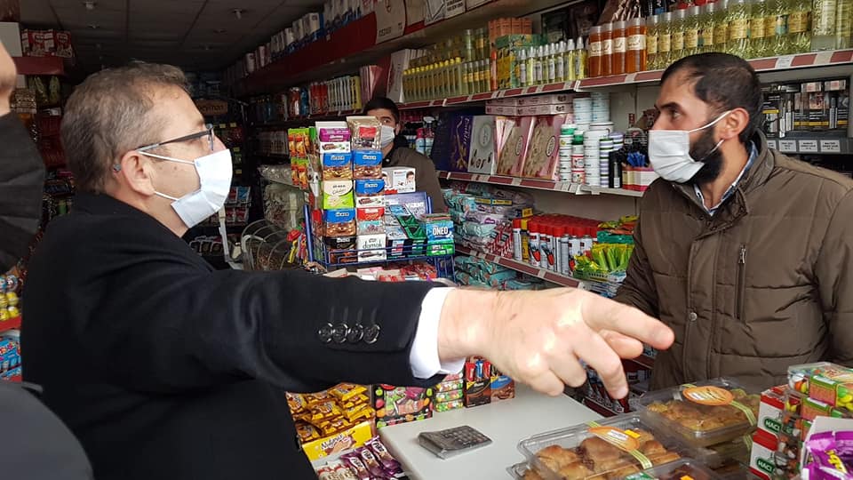 Yozgat’ta ilçe ziyaretlerini aralıksız sürdüren ve bu kapsamda esnaf ziyaretlerinde