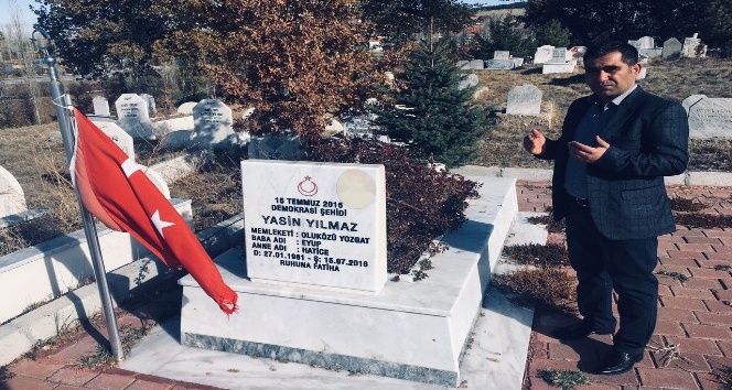 15 Temmuz hain darbe girişiminde şehit olan Yasin Yılmaz’ın kardeşi