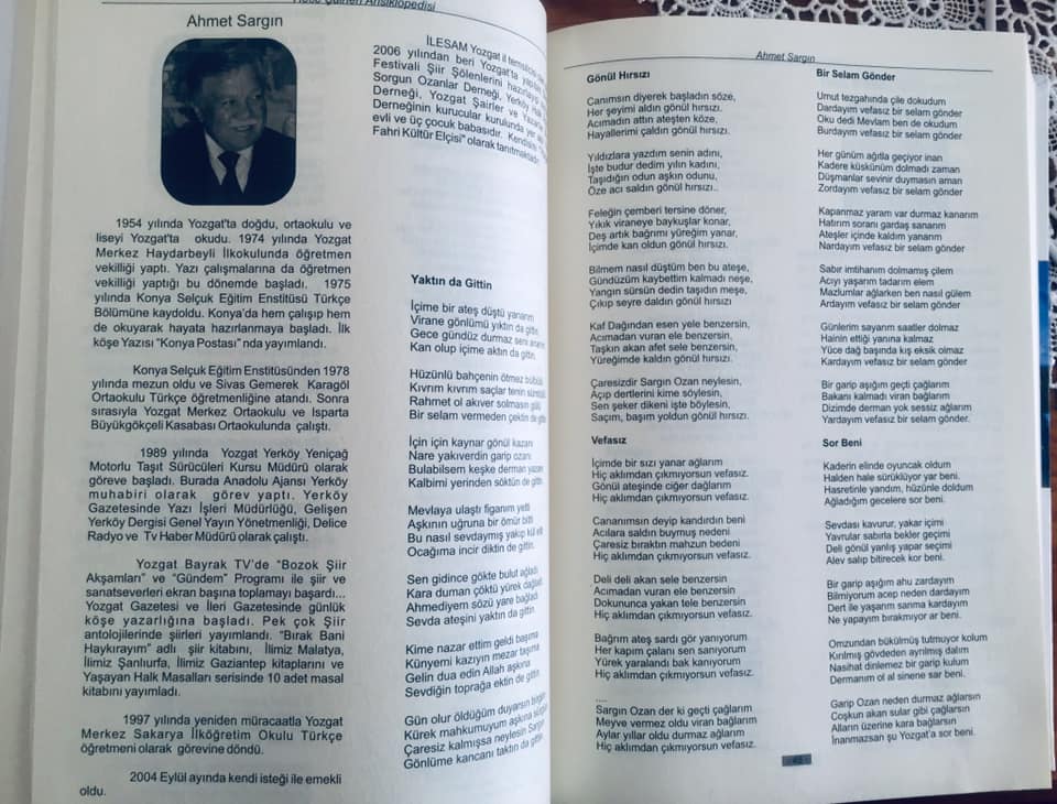 Eğitimci şair, yazar Gündüz Aydın tarafından hazırlanan ve Ay Yayınlarınca