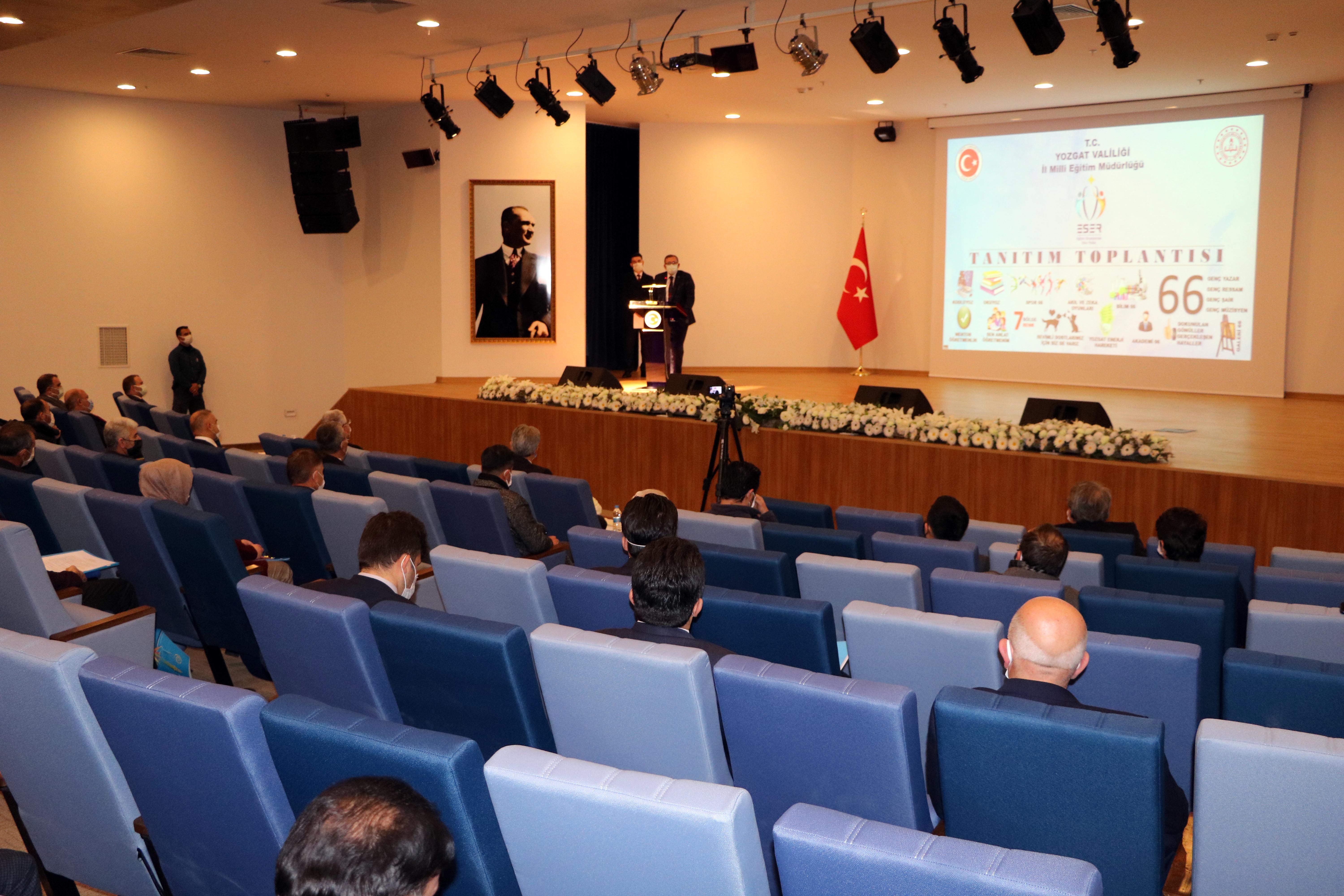 Yozgat Milli Eğitim Müdürlüğünce hazırlanan Eğitim Stratejisinde Etkin Roller (ESER)