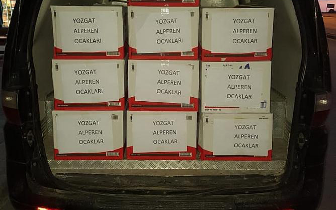 Yozgat Alperen Ocakları İl Başkanlığı hazırladığı gıda paketlerini ihtiyaç sahibi