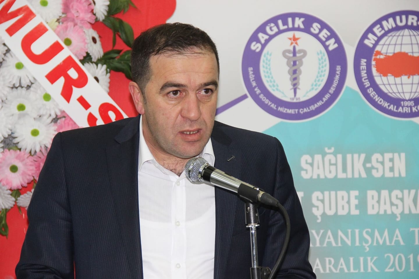 Sağlık Sen Yozgat Şube Başkanı Atakan Erciyas, "Cumhurbaşkanı Recep Tayyip